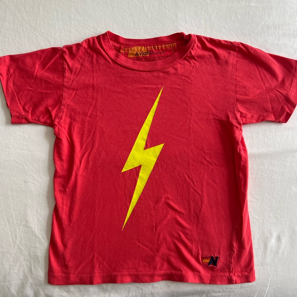 Aviator Nation Kids lightning tshirt 6